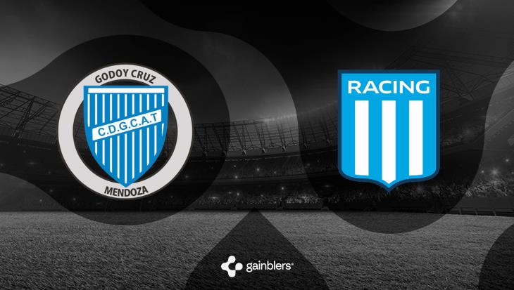Pronóstico Godoy Cruz - Racing Club. Copa Liga | 25/09/2023