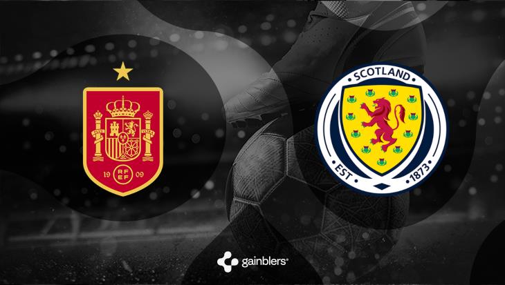 Prognóstico futebol Espanha vs Escócia 