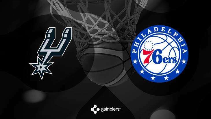 Pronostico San Antonio Spurs - Philadelphia 76ers. NBA | 08/04/2024